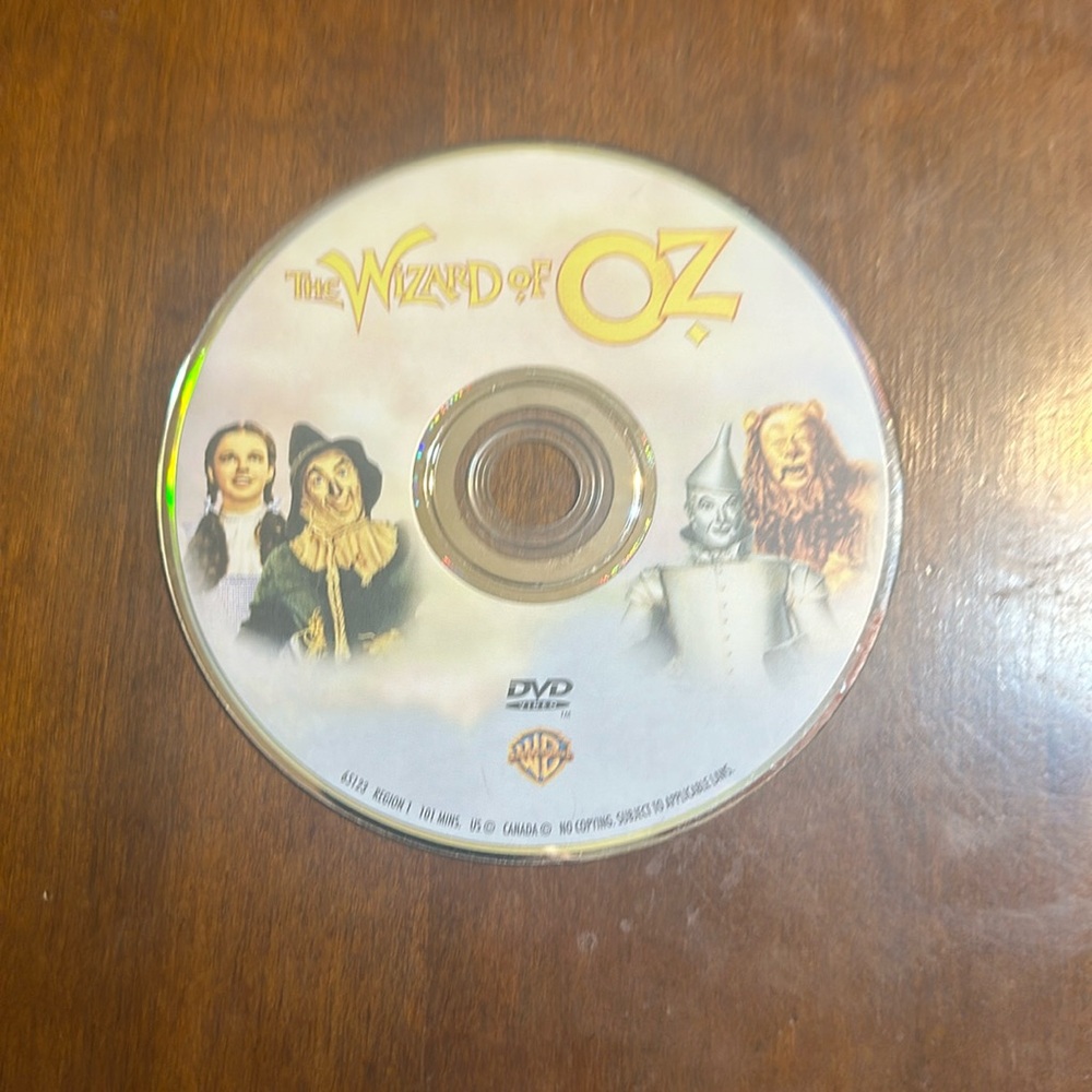 DVD Wizard of Oz